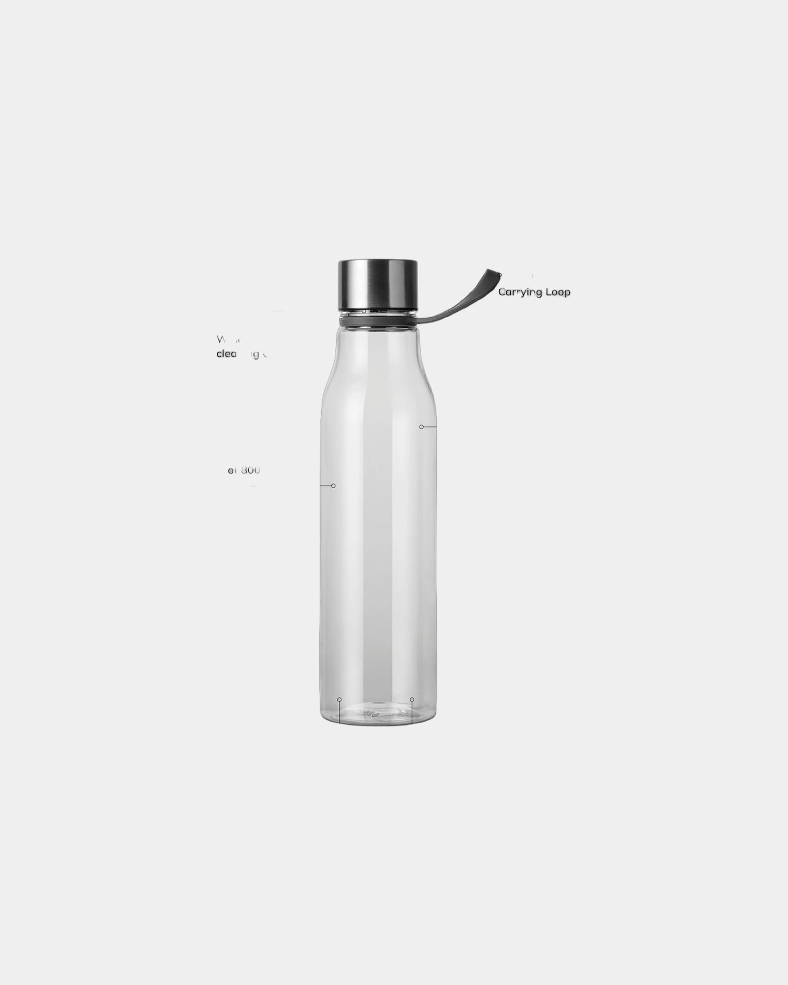 Trinkflasche RPET Vinga 800ml zum Personalisieren - 1